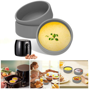 3pcs Silicone Egg Boiling Molds Air Fryer Egg Cooker Silicone Egg Knife Cup Non Stick Egg Pot Mold Kitchen Utensils