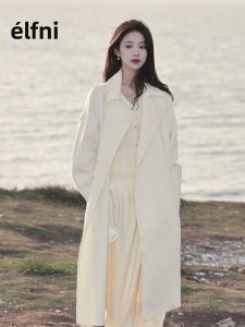 Eifini | Áo Khoác Len Đẹp Hai Mặt Cashmere Nữ Thu Đông