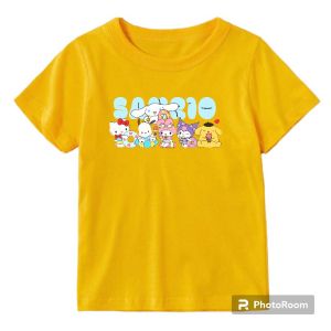 baju anak sanrio usia 2-10 tahun kaos cewek perempuan