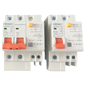 EUROB | Household Circuit Breaker with Earth Leakage Protection 2P 63A