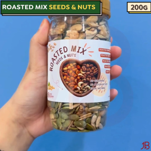 Roasted Mix Seeds and Nuts 200g — Biji-bijian dan Kekacang Panggang