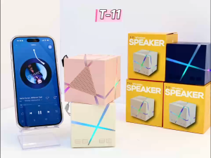 ลำโพงบลูทูธเบสหนัก T-11 HIFI ลำโพงบลูทูธไร้ สาย แบบพกพา ขนาดเล็ก Mini Wireless Bluetooth