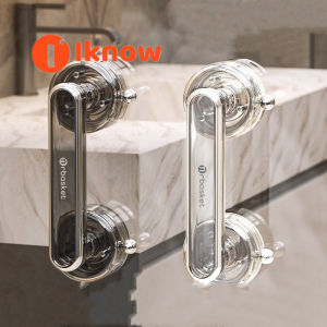 I know Song Tai suction cup door handle bathroom sliding door glass door refrigerator handle cabinet toilet lid suction cup armrest