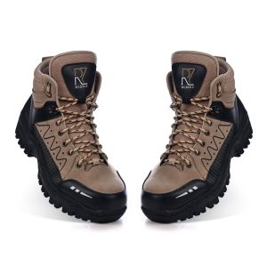 Rionz Rodri Cream Sepatu Boots Pria Safety Tracking Outdoor Touring
