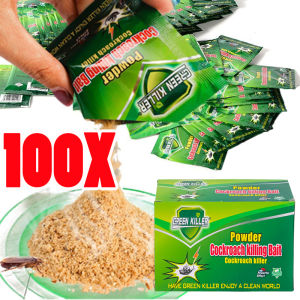 30/50/100 ชิ้น ผงกำจัดแมลงสาบ / ผงกำจัดแมลงสาบที่ปลอดภัย / กับดักจับแมลงสาบ / ผงเหยื่อกำจัดแมลงสาบที่ตกค้างยาวนาน / ผงกำจัดแมลงสาบที่ออกฤทธิ์เร็ว