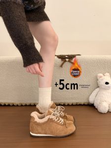 XUJIA | Vintage Inner Height-increasing Warm Shoes Winter Style