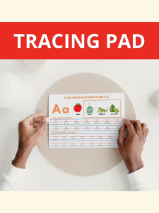 Alphabet Tracing Sheets A-Z with Pictures for Kids Numbers Shapes Colors Lines Name