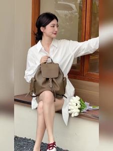 Belle | Leather Big Capacity Backpack