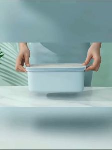 🔥Ready Stock🔥James.F Silicone Ice Cube Mould Box Silicone Food-Grade Safe & 31pcs Ice Cube Maker Storage Box White/Green