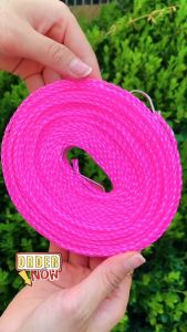 Durable Camping Clothesline Portable Clothes Drying Line Indoor Outdoor Laundry Storage for Travel Home Use 5 meters RU88