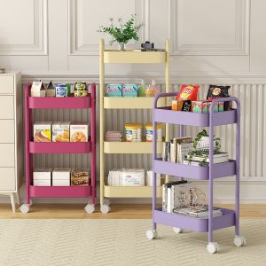 Multifunctional Storage Trolley Cart