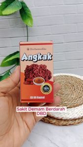 Kapsul Angkak Obat DBD isi 60 Menaikan Trombosit Mengatasi Demam Berdarah