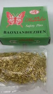 Klik-Beli [ECERAN] Peniti Kecil Emas Silver Serbaguna Peniti Hijab Stainless Steel Safety Pin Baju Pakaian Jilbab 2cm