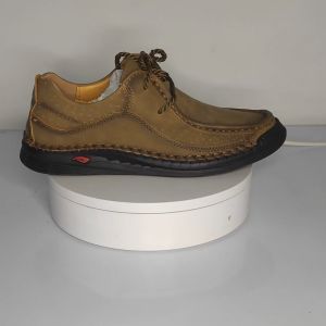 INLIKE Terbaru Kulit Sepatu Pria Santai Hiking Mendaki Handmade Kerja Kuliah Outdoor Tidak Licin Touring 126