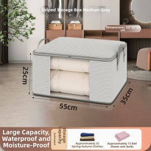 ZHIZHOU | New Dustproof Big Capacity Moving Home Storage Box