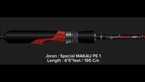 Joran Pelawan Makau | Joran Makau | Joran Casting Ring Sudah Fuji