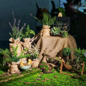 กวน0.5/1เมตรพืชเทียมสนามหญ้ามอสสวนภูมิทัศน์ห้องนั่งเล่นบ้านม้วนพรมมอสปลอมม้วนสนามหญ้าตกแต่งงานแต่งงานเทศกาล