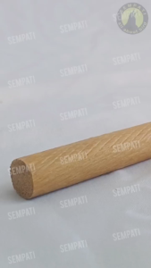 SEMPATI Tangkringan Pangkringan Kayu Ulin Halus Panjang 62cm Diameter 14mm Sangkar Kandang Bulat Kotak Burung Murai Kacer Kenari Cucak Ijo Pijakan Kaki Pengasah Paruh Kuku Burung