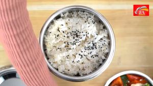 Premium 304 Stainless Steel Double-Layer Insulated Food Container 304不锈钢双层保温食物容器