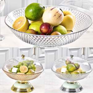 Cake Stand With Lids Decorative Fruit Plate Cupcake Stand Fruit Plate For Wedding Anniversary Birthday Birthday Party Donut