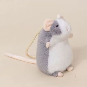 Cute Fancy Rat Plush Toys Soft Stuffed Animal Doll Plush Small Mouse about 20cm Pendant Keychain Funny Gifts