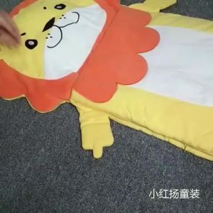 Anti-Kejutan Bayi Musim Sejuk Musim Musim Luruh Selimut Anti-Tendangan Selimut Pelukan Bayi Empat Musim Tambah Bulu Universal Tikus Harimau Tebal