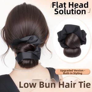 UBT | Natural Loose Low Bun Hairstyler False Hair Piece