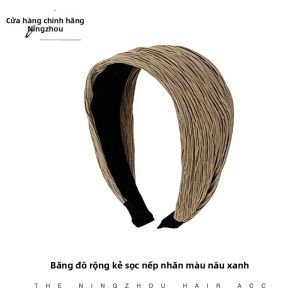 NING ZHOU | Dải Băng Ép Tóc Mũi Cao