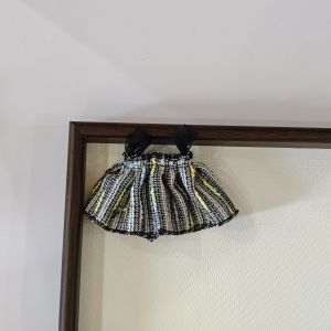 Váy Lụa Ren 10cm Quần Áo Búp Bê Vải Nhung Quần Áo Búp Bê Bông Búp Bê Quần Áo Búp Bê Thời Trang Nhỏ Mới