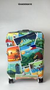 Wanderskye Luggage Cover I Philippine Postcards
