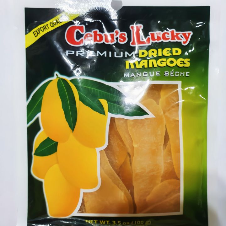 Cebu's Lucky Dried Mangoes 100g (1 pack only), Joanna Dried Mangoes