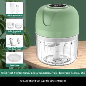 Mini Wireless Garlic Press Masher
