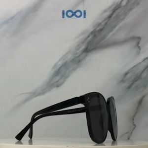 IOOI Eyewear -  Kacamata Kotak Hitam Sunglasses Metal PC Fashion Trend UV400 Pria Wanita 5093