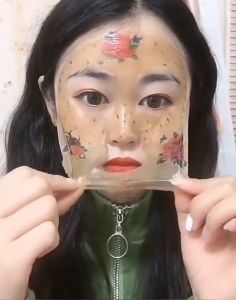 Masker Wajah penghilang komedo Pengelupas Kulit Wajah 80ML Kontrol minyak/Memutihkan Pembersihan pori/Mengecilkan pori