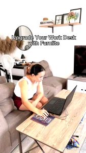 Furnlite Study Desk with Shelf and Drawers SP028