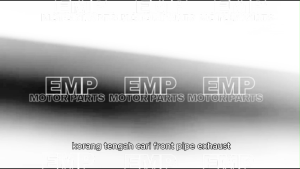 [EMP] PIPE DEPAN GSX HEAVY DUTY FRONT PIPE GSX ORI SPEC AA OEM BRACKET BLACK🔥