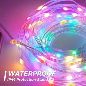 LED Fairy Lights Long Water-proof Flexible Copper Wire String Light Fairy Light Lampu Lip Lap Christmas Chinese new year Decoration light