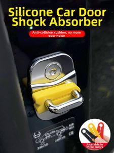 YORLELIE | Silicone Shock Absorption Protective Cover for Car Door Lock