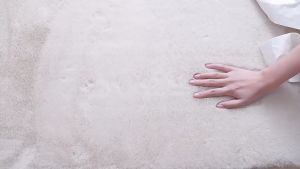 MEET COZY พรมปูพื้น ครึ่งวงกลม/Semicircular นุ่ม ผ้าขนกระต่ายเทียม carpet ที่สุดแห่งความนุ่ม # 1 DE-Simo