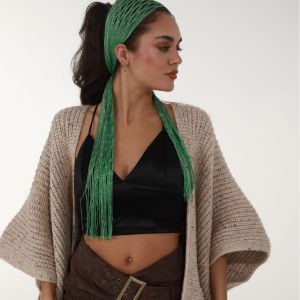 Khăn Choàng Dệt Kim Rỗng Hot Bé Gái Mùa Xuân Thu Đa Năng Cho Sân Khấu Phụ Kiện Thời Trang Cho Nữ Khăn Choàng Lụa Mềm Mại