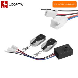 36V-72V Universal Anti-Theft Alarm System for Electric Scooter E-Bike Wireless Remote Control Security Alarm Device Replacement