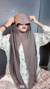 HIJAB INSTAN OVAL JERSEY / HIJAB PASHMINA INSTAN KAOS JERSEY/ PASHMINA INSTAN KEKINIAN BY ASSYLA HIJAB