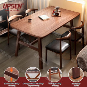UPSEN Dinning Table Dinning Chairs Home Restaurant Dinning Table 4-6 Seater For Living Room