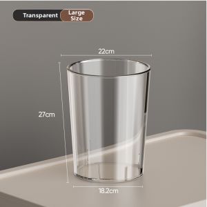 Deep Water Fresh Flower Vase Transparent