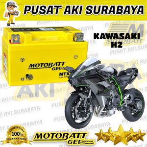 JAMINAN GARANSI MOTOBATT MTX7A AKI GEL TERBAIK ACCU MOTOR  KAWASAKI NINJA H2 NINJA 250R 250 FI NINJA 4 TAK YTX9