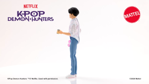 [NEW] KPop Demon Hunters Saja Boys Jinu Fashion Doll in “Soda Pop” Look With Themed Movie Accessories (JRN38)