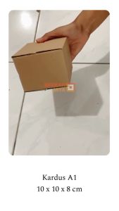 (Paket 10 pcs) Kardus Packing Polos Kecil uk 10 x 10 x 8 cm