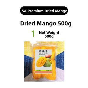 Large Slices 5A Mango Dried Fruits Sweet And Sour Snacks Bagged Candy Fruit Dried 500g Thick Cut Bag from Guangxi China