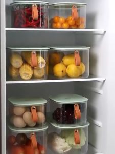 Hộp đựng thực phẩm Ecoco cao cấp nắp siêu kín 100% | Hộp lạnh bảo quản thức ăn tay cầm silicon mẫu mới