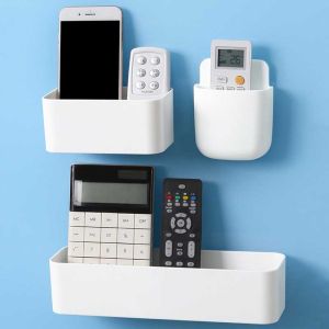 Wall Mounted Organizer Makeup Table Storage Box Shelf Adhesive Hanger kitchen Bathroom Storage Rack Drawer Organizer Container